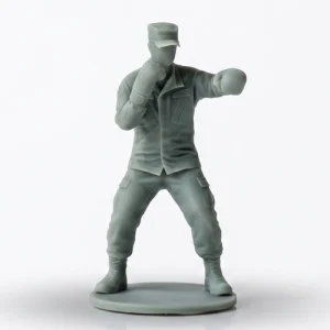 ACU 2000's - 2010's Male Military Boxer 55mm Figure Sage Green