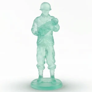 M1943 Fatherly Figure 100mm Semi-Transparent - Front View