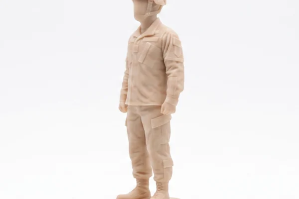 Capture the precise silhouette of the modern warfighter with this highly detailed, featureless tactical soldier from the Heroes Post collection. Representing the 2020s military era, this figure features meticulously sculpted modern combat apparel, including a high-cut tactical helmet, layered field uniform, and combat boots. Available in both 55mm and 110mm scales, it is cast in a smooth, matte finish with an integrated circular base, making it a perfect minimalist display piece or a blank canvas for custom hobbyist painting.